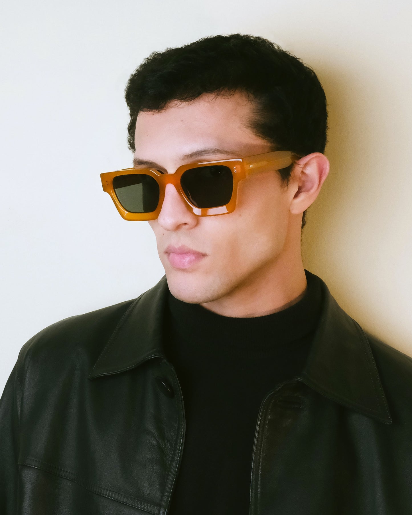 THE SILVER SQUARE | Vintage Amber & Green - NEVADA Eyewear