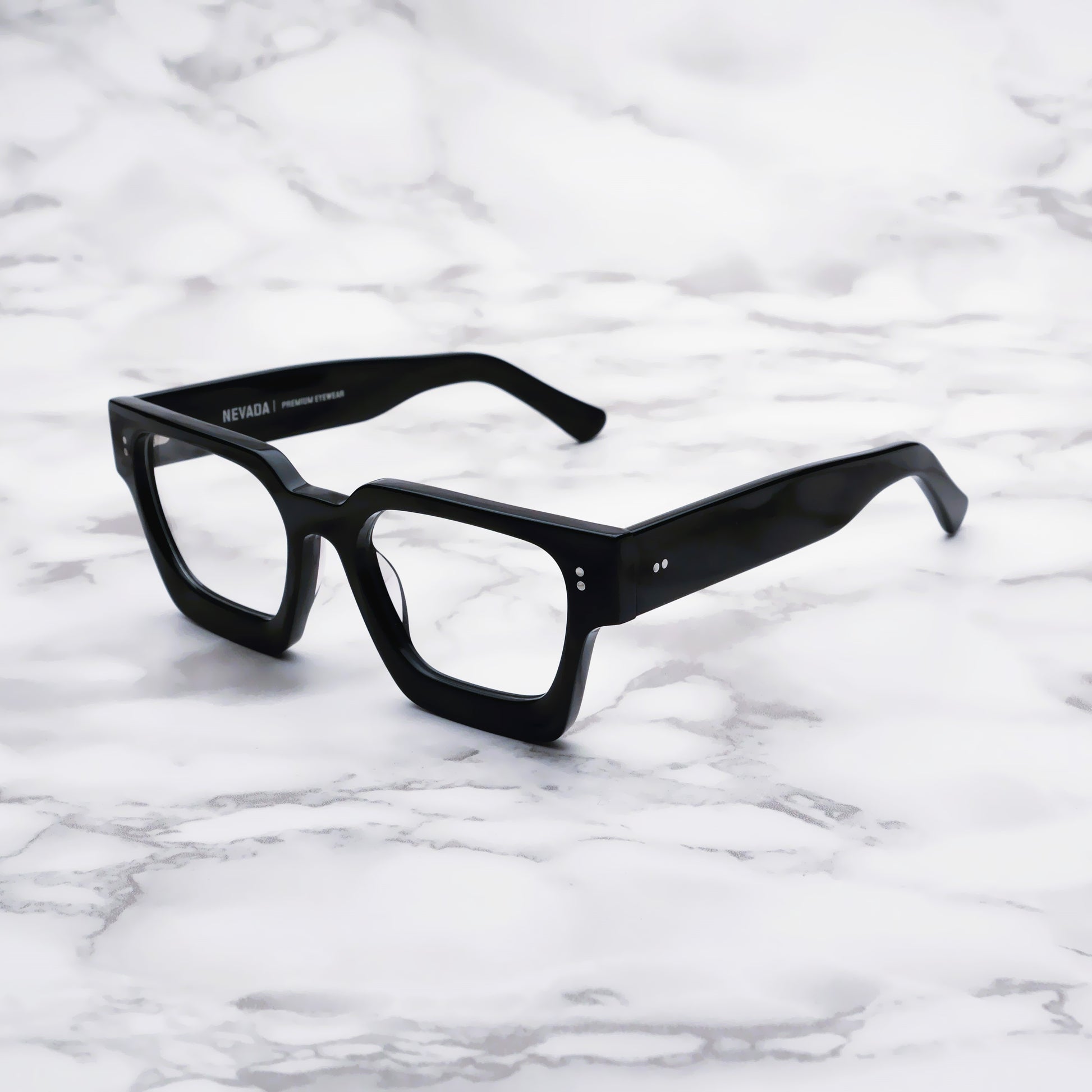 THE SILVER SQUARE | Black - NEVADA Eyewear