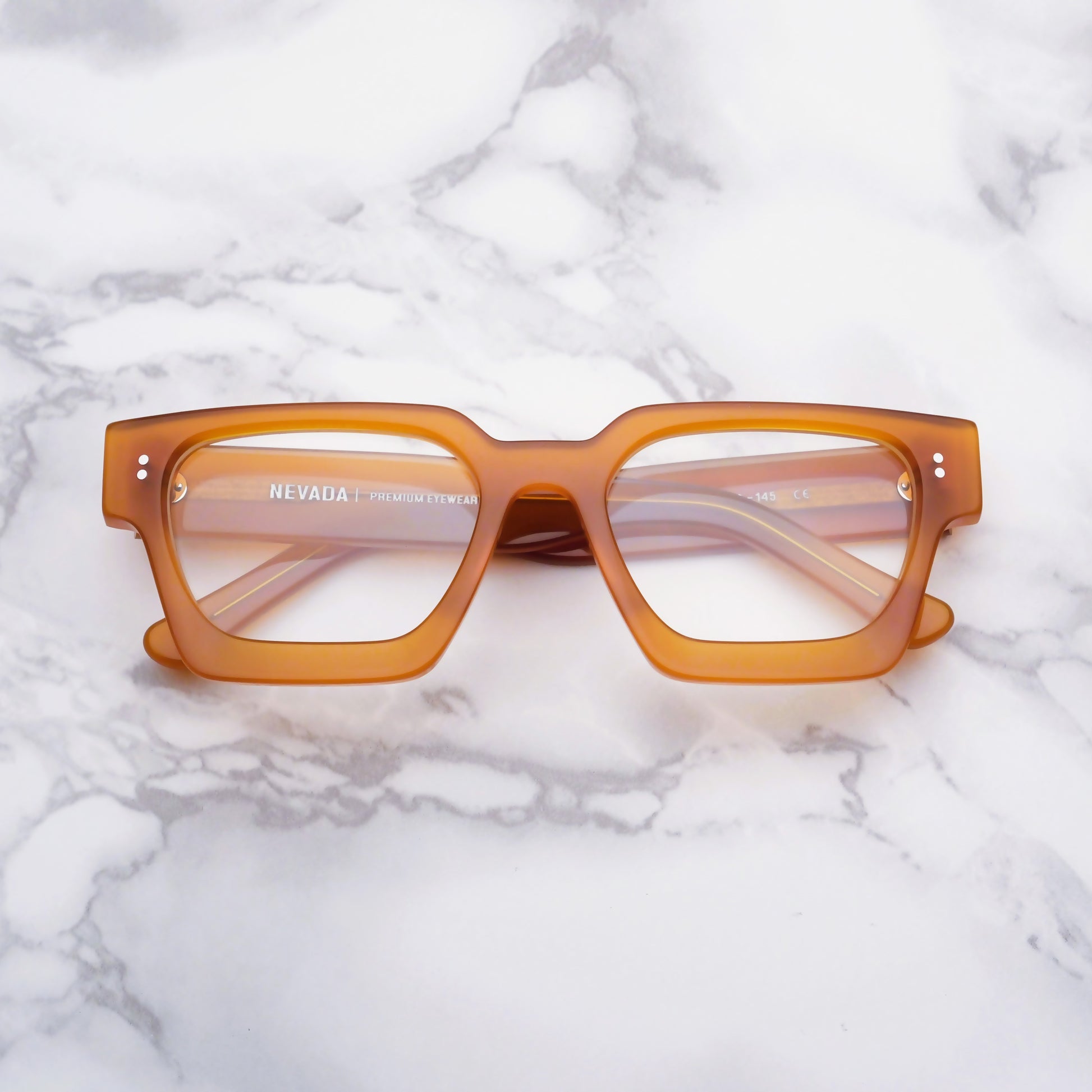 THE SILVER SQUARE | Vintage Amber - NEVADA Eyewear