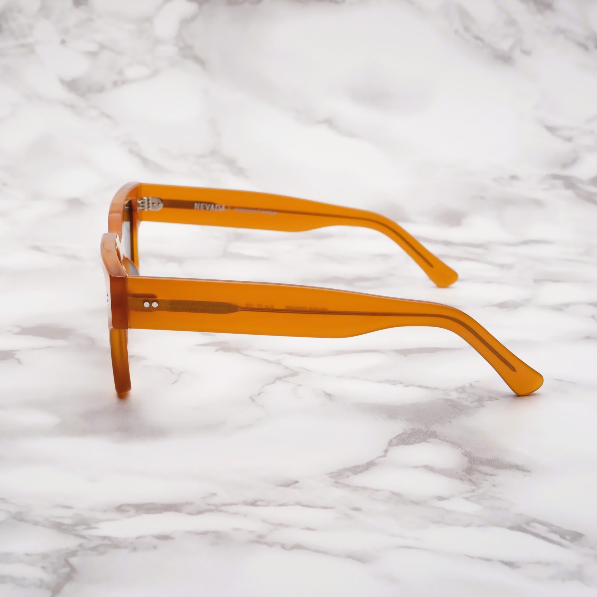 THE SILVER SQUARE | Vintage Amber & Green - NEVADA Eyewear