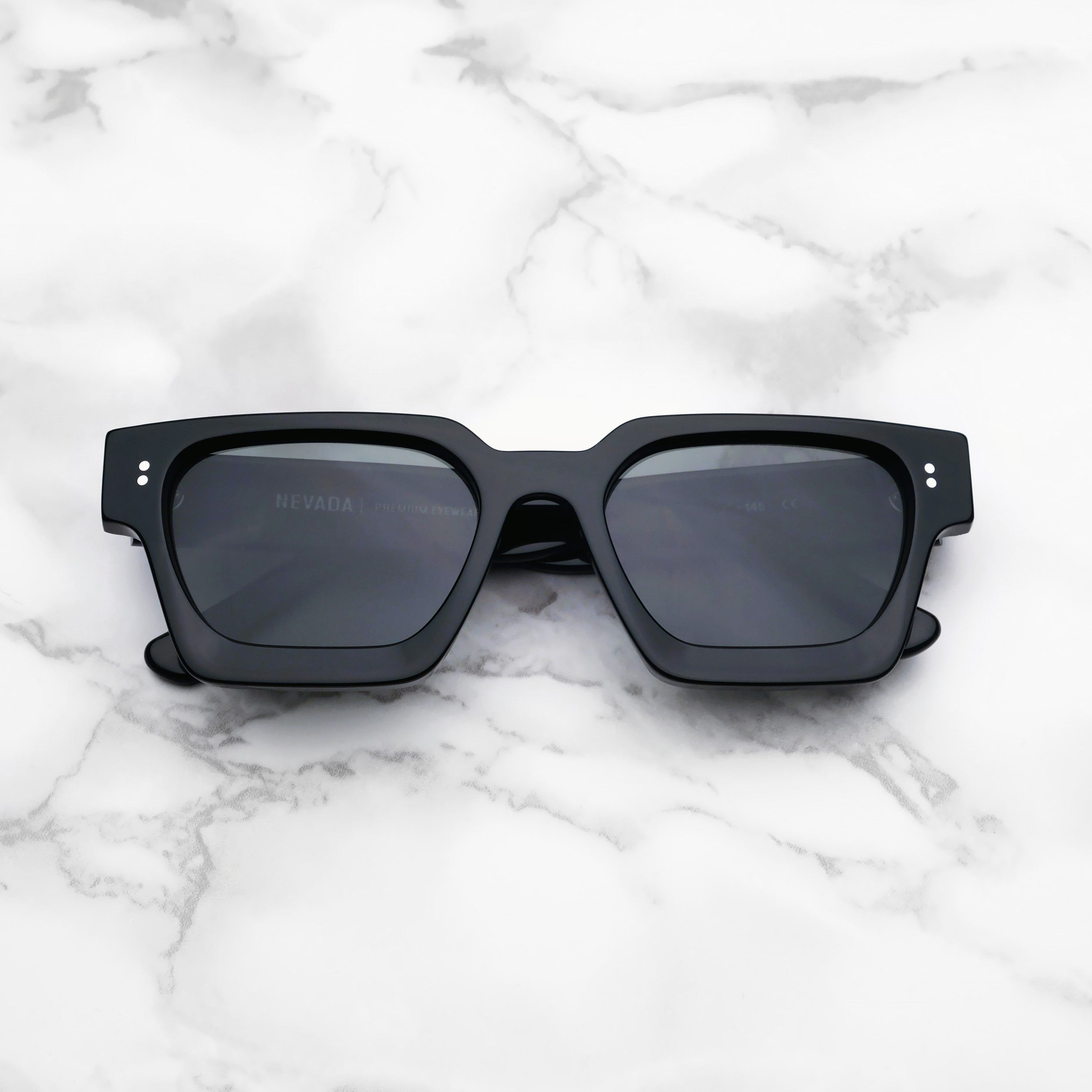 THE SILVER SQUARE | Black & Green - NEVADA Eyewear