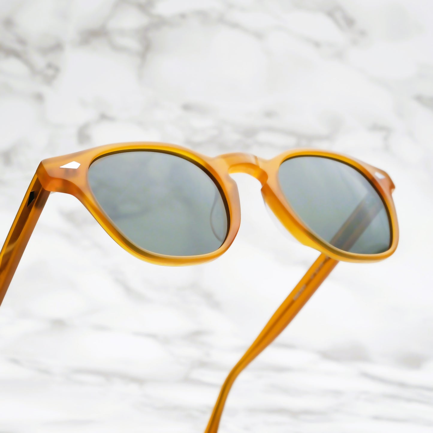 THE VINCENT | Vintage Amber & Green - NEVADA Eyewear