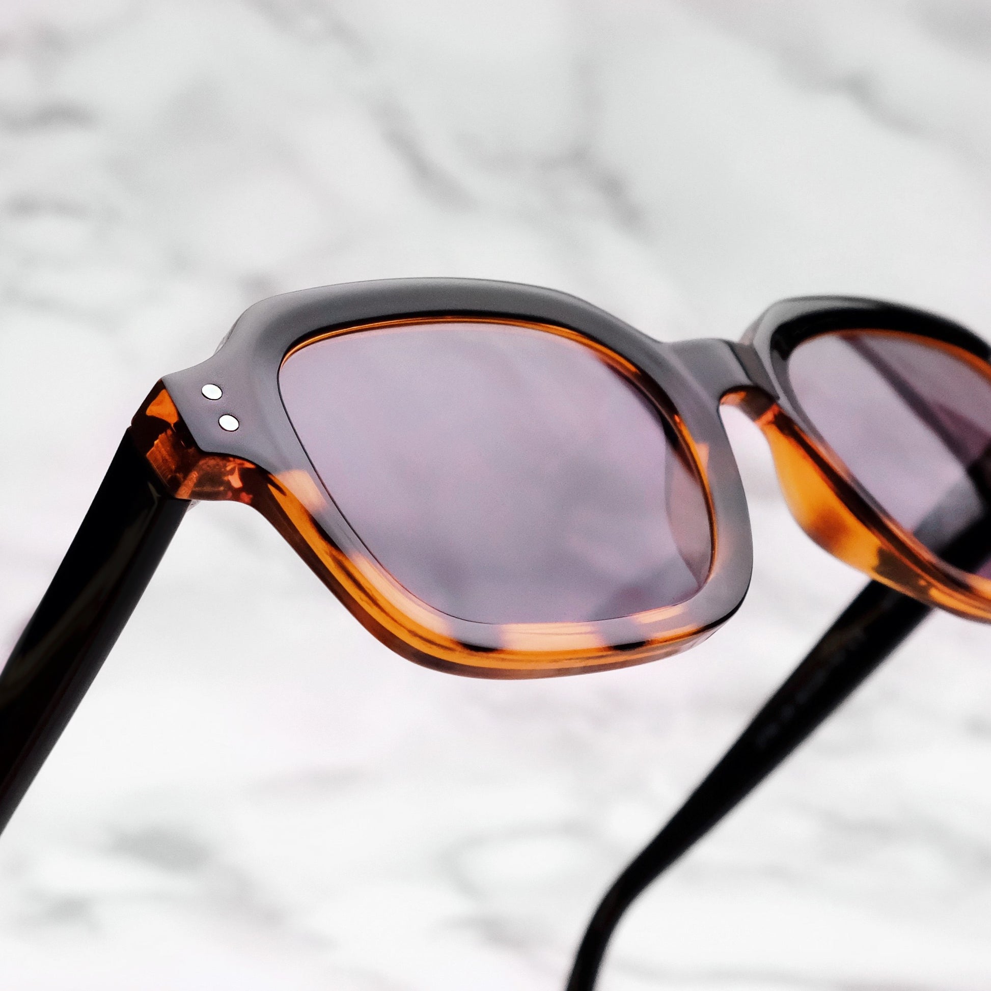 THE ATENA | Black & Print - NEVADA Eyewear